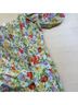 Astr 100% Polyester Floral Green Yellow Cocktail Dress Size M - photo 11