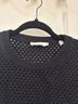 A.L.C. Black Short Sleeve Blouse Size L - photo 3