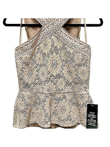 BCBGMAXAZRIA Annie Halter Top (view 1)
