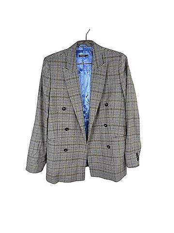 J. McLaughlin Glenn Plaid Double Breasted Blazer Blazer (view 2)