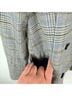 J. McLaughlin 70% Wool 25% Polyamide 5% Other 100% Viscose Graphic Gray Black Blue Blazer Size 0 - photo 6