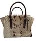 Brahmin Snake Print Brown Tan Multi Color Satchel One size - photo 2