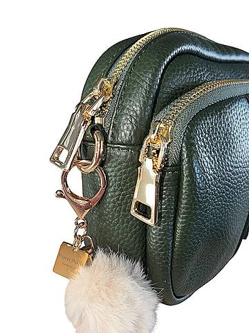 Pom Pom London Mayfair Leather Crossbody Bag (view 2)