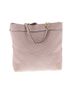Tory Burch Chevron-herringbone Pink Leather Tote One size - photo 1