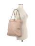 Tory Burch Chevron-herringbone Pink Leather Tote One size - photo 3