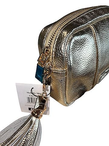 Pom Pom London City mini Leather Crossbody Bag (view 2)