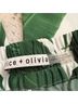 Alice + Olivia Tropical Green White Casual Pants Size XS - photo 3