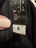 St. John Collection 100% Wool Solid Black Wool Dress Size 6 - photo 9