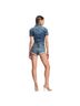 retrofête Solid Blue Denim Shorts Size 28 - photo 2