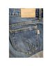 retrofête Solid Blue Denim Shorts Size 28 - photo 8