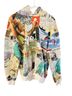 Jordan Graphic Multi Color Pullover Hoodie Size S - photo 1