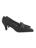Stuart Weitzman 100% Suede Black Heels Size 10 - photo 1