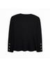 St. John Black Gold Wool Dress Size 10 - photo 10