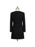 St. John Black Gold Wool Dress Size 10 - photo 2