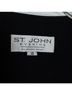 St. John Black Gold Wool Dress Size 10 - photo 4