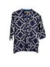 Roller Rabbit 100% Cotton Print Blue White T-Shirt Size XS - photo 4