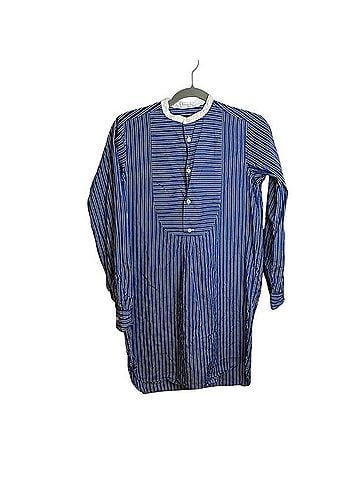 Ralph Lauren Blue Striped Tunic Casual Dress (view 1)