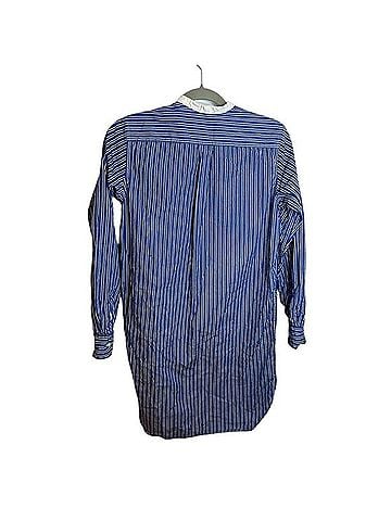 Ralph Lauren Blue Striped Tunic Casual Dress (view 2)