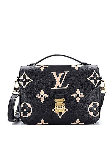 Louis Vuitton Pochette Metis Bicolor Monogram Empreinte Giant (view 1)
