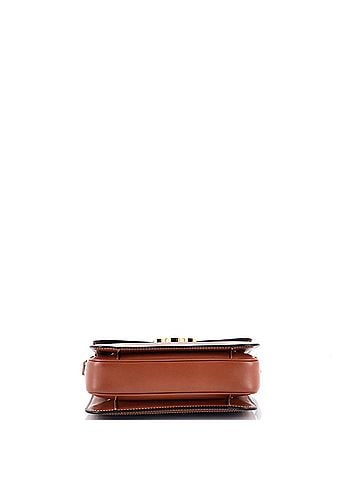 Céline Triomphe Shoulder Bag Triomphe Coated Canvas Medium (view 2)