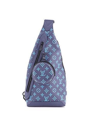 Louis Vuitton Duo Sling Bag Monogram Shadow Leather (view 1)