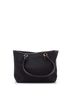 Prada 100% Canvas Plain Black Logo Open Tote Canvas Small One size - photo 4