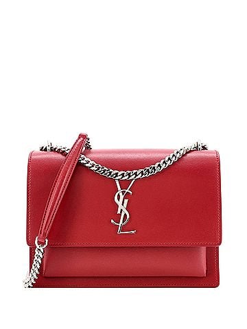 Saint Laurent Sunset Crossbody Bag Leather Medium (view 1)