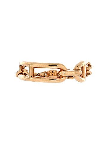 Hermès Chaine d'Ancre Chaos Ring 18K Rose Gold with Diamonds Small (view 1)