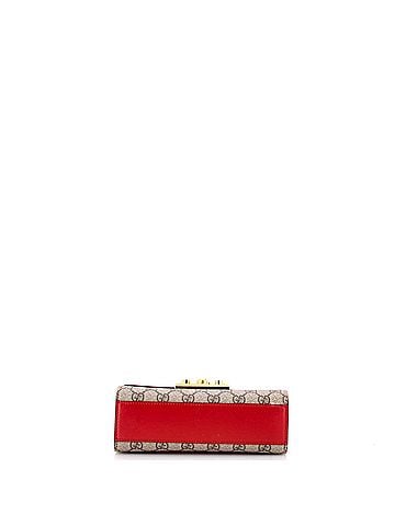 Gucci Padlock Shoulder Bag GG Coated Canvas and Leather Small (view 2)