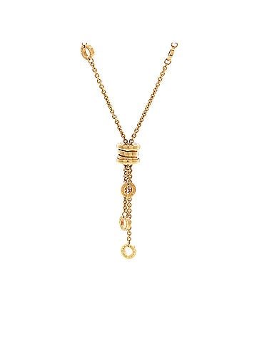 Bvlgari B.Zero1 3 Charm Necklace 18K Yellow Gold (view 1)