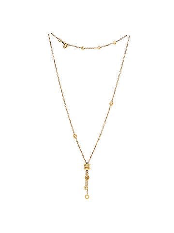Bvlgari B.Zero1 3 Charm Necklace 18K Yellow Gold (view 2)