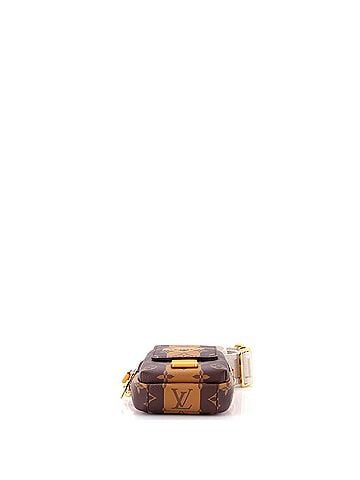 Louis Vuitton Nigo Flap Double Phone Pouch Limited Edition Stripes Monogram Canvas (view 2)