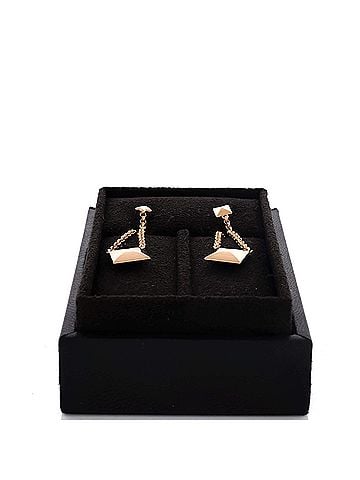 Hermès Clou D'H Drop Earrings 18K Rose Gold (view 2)