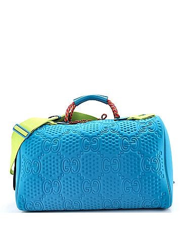 Gucci Scuba Duffle Bag GG Embossed Matelasse Nylon Medium (view 1)