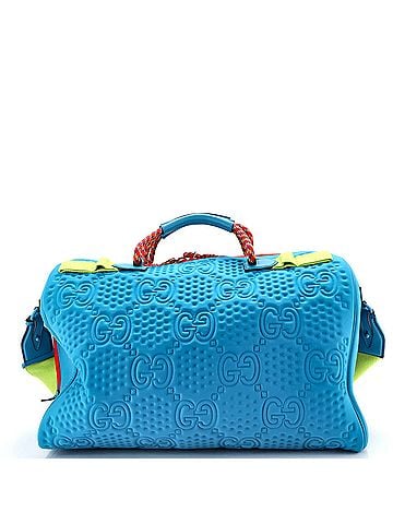 Gucci Scuba Duffle Bag GG Embossed Matelasse Nylon Medium (view 2)