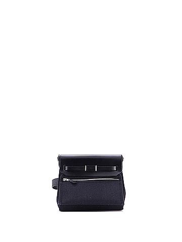 Hermès Herbag Zip Toile and Leather 20 (view 2)