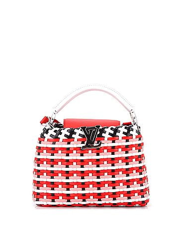 Louis Vuitton Capucines Guinguette Bag Braided Leather BB (view 1)