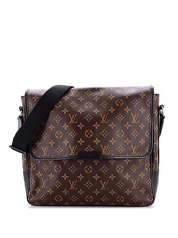 Louis Vuitton Bass Messenger Bag Macassar Monogram Canvas GM (view 1)