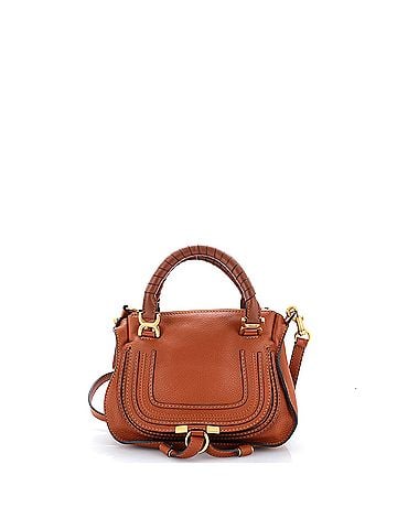 Chloé Marcie Satchel Leather Baby (view 1)