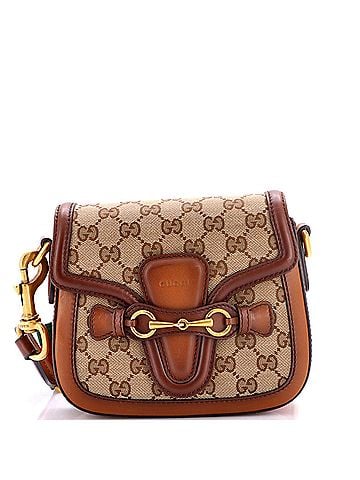 Gucci Lady Web Shoulder Bag GG Canvas Small (view 1)