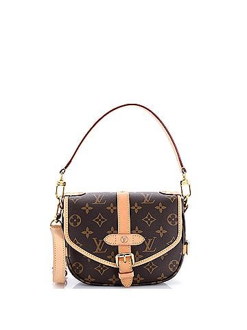 Louis Vuitton Saumur Handbag Monogram Canvas BB (view 1)