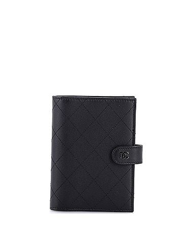 Chanel CC Passport Holder Stitched Calfskin (view 1)