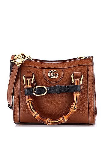Gucci Diana NM Bamboo Handle Tote Leather Mini (view 1)