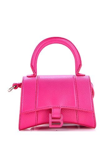 Balenciaga Hourglass Top Handle Bag Leather Mini (view 1)