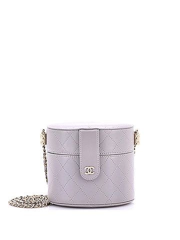 Chanel CC Allure Vanity Case with Chain Quilted Lambskin Small (view 1)