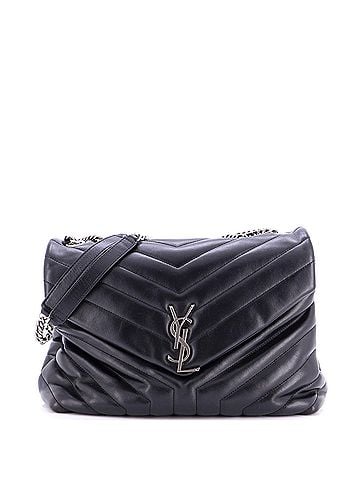 Saint Laurent Loulou Shoulder Bag Matelasse Chevron Leather Medium (view 1)