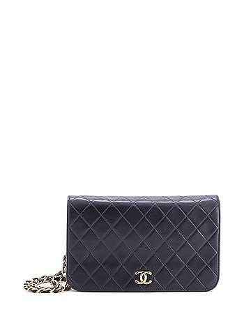 Chanel Vintage Full Flap Bag Quilted Lambskin Medium (view 1)