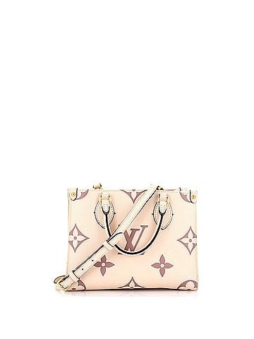 Louis Vuitton OnTheGo Tote Bicolor Monogram Empreinte Giant PM (view 1)