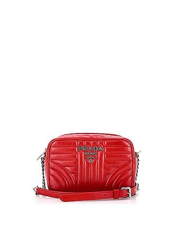 Prada Camera Bag Diagramme Quilted Leather Mini (view 1)