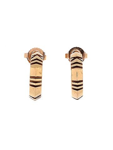 Tiffany & Co. Atlas X Hoop Earrings 18K Rose Gold Small (view 1)